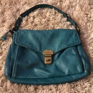 Fossil BEAUTIFUL turquoise shoulder bag
